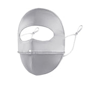 Silk Full Face UV Protection Mask for Summer Outdoor Sun Protection