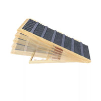 Wooden Pet Dog Ramp with Guardrail Adjustable Dog Sofa Ladder Foldable Portable Pet Non-slip Ramp Stairs