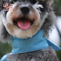 Cheers Pet Cooling Ice Scarf for Dogs with Bowknot and Ice Pack Pocket