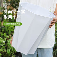 Large Rectangular Plastic Planter Pot for Indoor Outdoor Plants