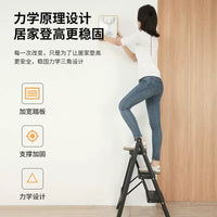 Folding Telescopic A-Frame Ladder for Home and Office Use