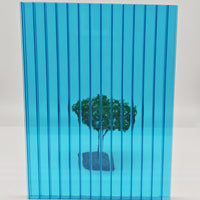 PC Polycarbonate Twin-Wall Sun Panel for Balcony Awning, Heat Resistant & Light Transmitting