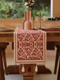 Luxury Chinese Style Wedding Table Runner for Dining and Coffee Tables