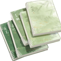 Ink Wash Style Detachable Loose-Leaf Notebook for Students