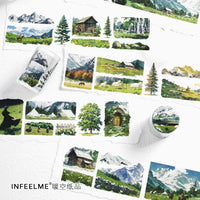 Infeel.Me 'Life is a Wilderness' Washi Tape for DIY Scrapbooking and Decoration