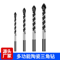 Multi-functional Triangle Drill Bit Set for Tile Concrete Metal Brick Wall Drilling