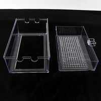 Aquarium Drip Filter Box Top-Mounted Sump for Fish Tank
