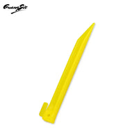 Heavy-Duty T-Type Plastic Tent Stakes for Outdoor Camping and Wind Rope Fixing