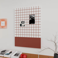 Black and White Minimalist Felt Board, 3D Cork Board Photo Wall for Kids Room Decor