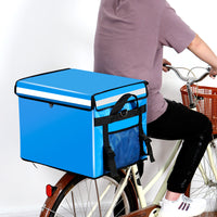 Insulated Food Delivery Bag for Riders and Car Use, Waterproof Thermal Takeaway Box