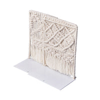 Hand-Woven Desktop Bookend Creative Book Holder