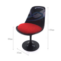 1:6 Scale Dollhouse Miniature Swivel Office Chair for BJD Dolls and Action Figures