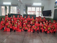 Kids Chinese Hanfu Soldier Costume for Stage Performance
