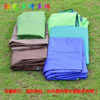 Multi-Person Outdoor Waterproof Ground Mat for Camping and Picnics, Moisture-Proof and Foldable