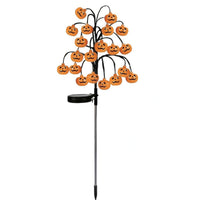 Solar-Powered LED Autumn Harvest Garden Stake Lights for Halloween & Thanksgiving Decor