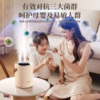 2026 New Home Office Desktop Quiet 6.8L Large Capacity Dual Spray Humidifier with Large Mist Volume