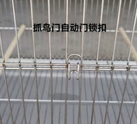 Stainless Steel Parrot Breeding Cage for Peony Cockatiel, Canary, and Finch - Flight Aviary