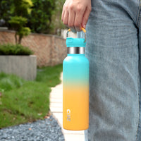 Cille Large Capacity Insulated Water Bottle for Sports and Fitness, Stylish Portable Food-Grade Thermos for Men and Women