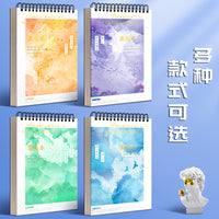 Sijin 8K Thickened Sketchbook A4/B5/16K for Art Students and Beginners, Wire-Bound Drawing Pad for Painting and Sketching
