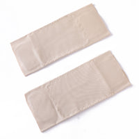Velvet Knee Warmers for Winter - Thin, Over-the-Knee Thermal Leg Sleeves for Men and Women