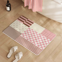 Diatomaceous Earth Bath Mat Quick Dry Non-Slip Absorbent Floor Mat for Bathroom Entrance