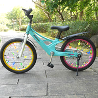 Bicycle Spoke Beads Luminous Butterfly Heart Animal Wheel Decorations for Kids Bikes