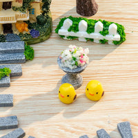 Miniature Garden Simulation Stone Steps & Paving for Micro Landscape Decor