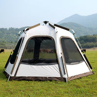 Alltel Outdoor Camping Yurt Circus Tent Automatic Rainproof 4-Season Thickened Hemisphere Tent