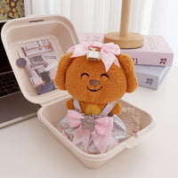 10cm Cotton Doll Clothes Set with Shawl and Animal Design