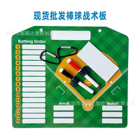 Magnetic Coaching Board for Soccer, Basketball, and Baseball - Erasable Strategy Clipboard