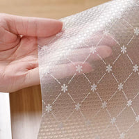Refrigerator Drawer Liner, Non-Slip, Washable, Avocado Print Shelf Liner for Kitchen Cabinets and Tables