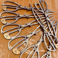 Lightweight Outdoor Camping Fire Tongs for Bonfire BBQ Charcoal