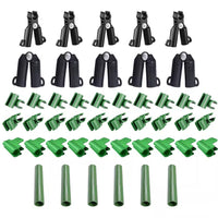 Greenhouse Film Clamp and Pipe Connector Kit for Garden Hoops and Structures