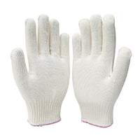 Cotton Blend Work Gloves with Enhanced Grip and Durability