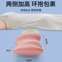 Lumbar Support Pillow for Bed, Back Pain Relief Cushion for Sleeping, Waist Support for Sciatica and Herniated Disc