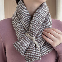 Women's Winter Cotton Neck Warmer Scarf for Neck Pain Relief and Warmth