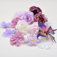 DIY Hanfu Hairpin Flower Material Kit for Photography and Crafting