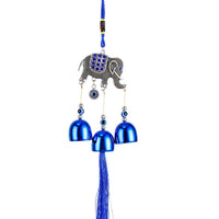 Japanese Korean Style Cat House Wind Chime Cartoon Wooden Cabin Bell Retro Alloy Ornament