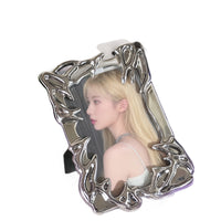 Electroplated Irregular Photo Frame for Instax Photos and Cards