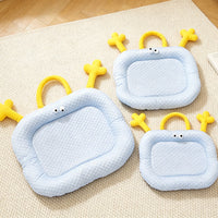 Cute Chick Shape Pet Cooling Mat for Cats and Dogs, All Seasons Breathable Non-Slip Wear-Resistant Bed