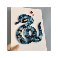 2025 Year of the Snake Quilling Art DIY Material Kit for Beginners