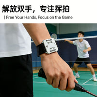 Portable Wristband Tennis Scorekeeper Mechanical Dial Score Counter for Training & Matches