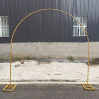 Wedding Arch Flower Stand Metal Frame for Ceremony Aisle Decor