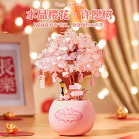 YaPin Building Block Flower Bouquet 3D Puzzle for Adults, Creative DIY Assembly Toy Gift