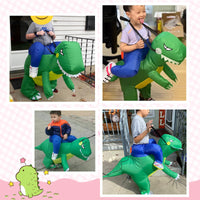 Inflatable Dinosaur Costume for Kids and Adults - Cartoon Character Cosplay Outfit for Performances and Parties