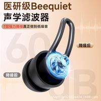 Noise Cancelling Earplugs for Sleep, Snoring, and Study with Filter Barrier