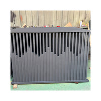 Aluminum Alloy Garden Fence Panel for Villas and Rural Homes, Outdoor Yard Barrier