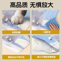 Pet Cooling Gel Mat for Cats and Dogs - Summer Relief, Portable, Thickened Design