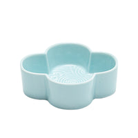 Ceramic Cloud Snack Dish with Compartments for Appetizers and Dried Fruits