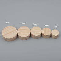 Lightweight Clay Blind Box Wooden Bases for DIY Crafts